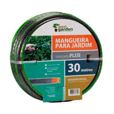 Imagem de Mangueira West Garden Trançada Plus com Esguicho - 30m