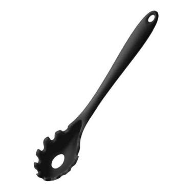 Imagem de Utensílios Cozinha Em Silicone Concha Espátula Escumadeira - Ingá, Em 