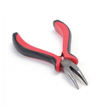 Imagem de Alicate Para Tissagem E Retirar Mega Hair - Ponta Curvada - C&C Shop