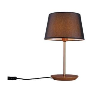 Imagem de Abajur de Mesa 35cm Cúpula Cotton Slim Madelustre