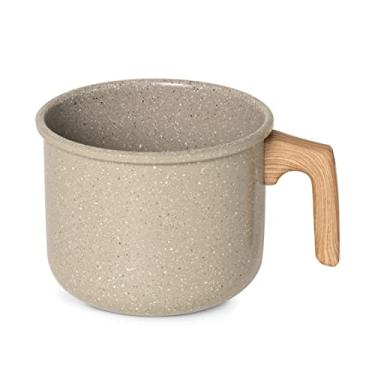 Imagem de OSTER Leiteira 1,9L com Revestimento Cerâmico Antiaderente e Acabamento Marmorizado Marble Edition - Compatível com Indução - Cinza Dust