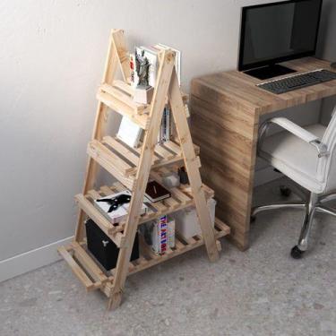 Imagem de Estante Design Piramide 4 Prateleiras Organizadoras - Technox