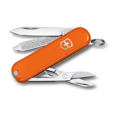 Imagem de Canivete Suíço VictorInox Classic 7 Funções, Laranja