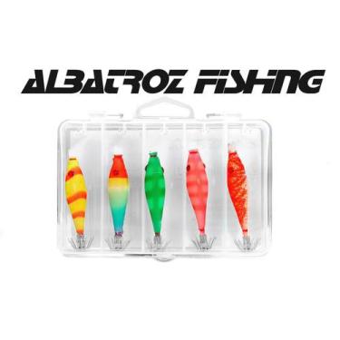 Imagem de Isca artificial Albatroz Zangarilho 5cm  - Kit 5 Peças - Albatroz Fish