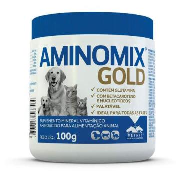 Imagem de Aminomix Pet Gold Vetnil - 100g