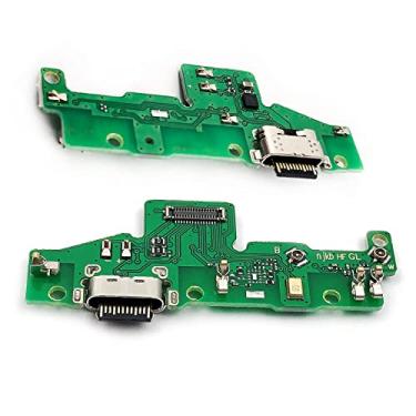 Imagem de FainWan Conector de porta de carregamento USB Cabo flexível de fita de substituição de placa PCB compatível com Moto G40 Fusion PANV0001IN, PANV0005IN, PANV0009IN 6,8 polegadas