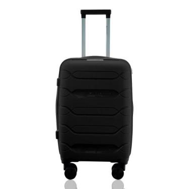 Imagem de Mala de Bordo 10kg Viagem Expansiva Rígida Polipropileno Cadeado TSA R