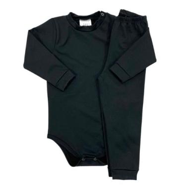 Imagem de Conjunto Térmico Comfort Segunda Pele Peluciado Inverno Bebê - Fofotin