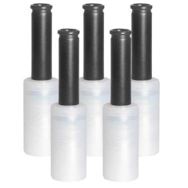 Imagem de Kit 5 Bobina Filme Stretch C/ Manopla 10cmX100m Para Volante - Escrite