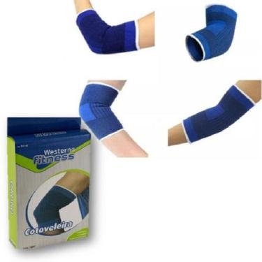 Imagem de Cotoveleira Elástica Academia Musculação Anti Lesão Treino - Concise F