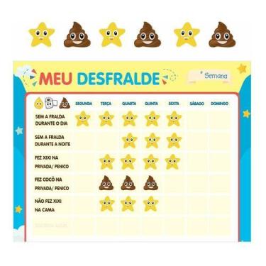 Imagem de Quadro de Desfralde  Infantil - Home e Planner - Home & Planner