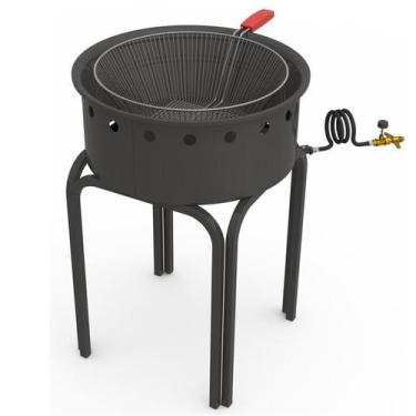 Imagem de Tacho Pasteleiro Coluna Gás Alta Pressão 14 Litros PR-14G - Progás - P