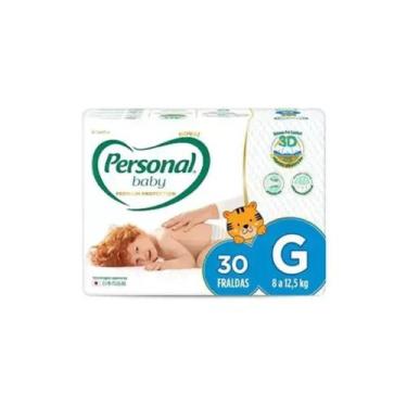 Imagem de Fralda Descartavel Personal Premium Mega 1 Pacote Tamanho G Com 30 Uni