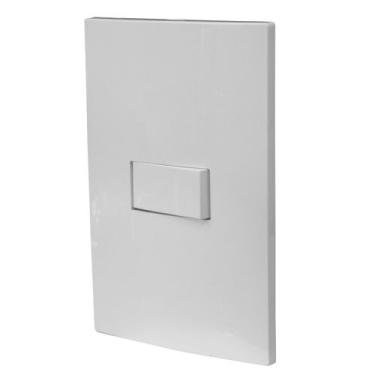 Imagem de Espelho Placa 4x2 Com 1 Interruptor Simples Horizontal 10A I9 Ilumi