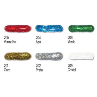 Imagem de Cola Glitter 201 Ouro 23 Gramas Acrilex