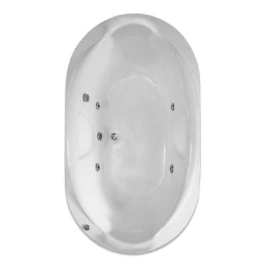 Imagem de Banheira Dupla Pequim com hidro em acrílico - Só Banheiras, 1,90X1,10X