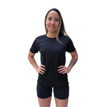 Imagem de Camiseta Dryfit Academia Esportiva - SWG, Preto, P