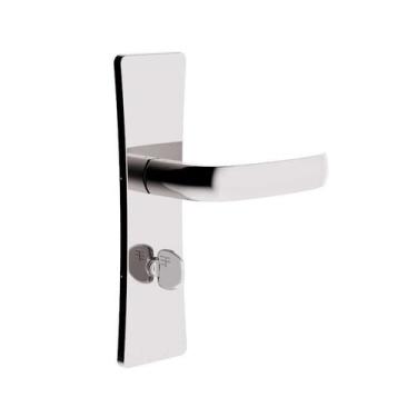 Imagem de Fechadura 3f Bella Banheiro Inox Cromada - 3F - FERRAGENS DO BRASIL