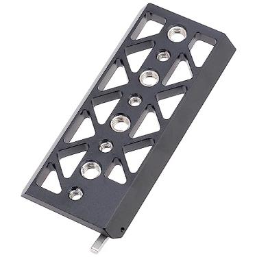 Imagem de Placa de cauda de andorinha leve Foto4easy de 12 cm para placa de base padrão para gaiola de câmera