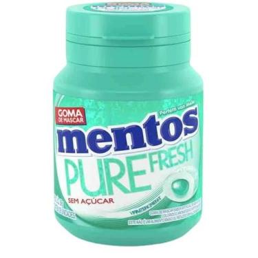 Imagem de Chiclete Mentos Pure Fresh Wintergreen zero açucar 56g
