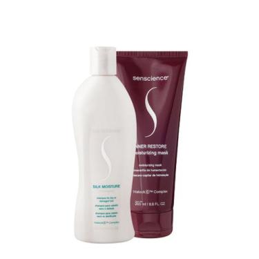 Imagem de Kit Senscience Silk Moisture Inner Shampoo Máscara (2 produtos)
