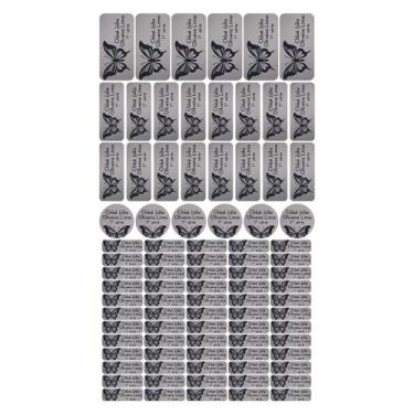 Imagem de 88 Etiquetas Escolares Personalizado Vinil Borboleta - Tectoner, Borbo