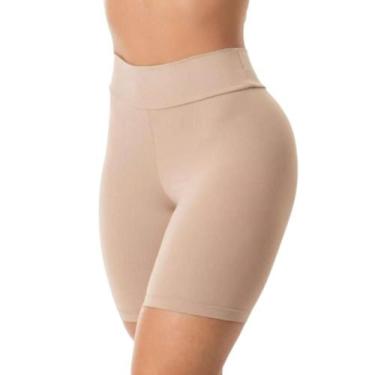 Imagem de Short Feminino Anagua Segunda Pele Cintura Alta Não Marca Usar De Baix
