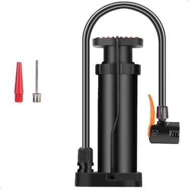 Imagem de Bomba De Ar 2 Bicos Encher Pneu De Bicicleta Carro Moto Bola - Lorben