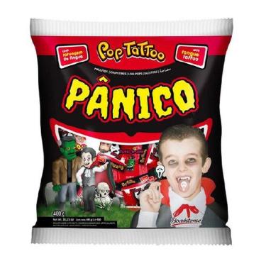 Imagem de Pirulito Duro Pânico Tutti-Frutti - 400g - Florestal