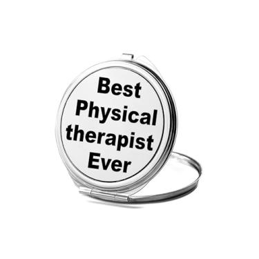 Imagem de Espelho compacto para fisioterapeuta, presente de fisioterapeuta, melhor espelho fotográfico de todos os tempos, espelho de maquiagem de viagem, espelho pequeno de mão, espelho de bolso portátil,