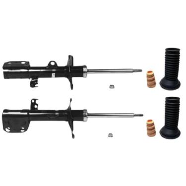 Imagem de PAR AMORTECEDOR DIANTEIRO ESQUERDO DIREITO E KIT BATENTE COIFA COROLLA 2009 2010 2011 2012 2013 2014