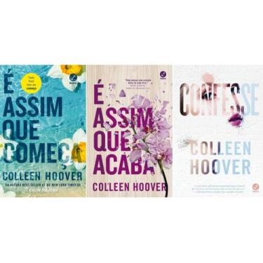 Imagem de Kit É Assim Que Começa + É Assim Que Acaba + Confesse - Colleen Hoover