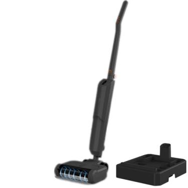 Imagem de Lavadora de piso inteligente 3 em 1, esfregão de limpeza de piso, 60 minutos de duração, tela LED com exibição do nível de carga, sistema de autolimpeza, limpador de carpete de piso