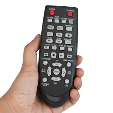 Imagem de Controle remoto de substituição universal para Samsung AH59-02547A AH59-02547B AH59-02546A AH59-02546B AH59-02433A HW-E350 HW-E350/ZA 2.1 Channel Soundbar Crystal Surround Air Track Active Speaker