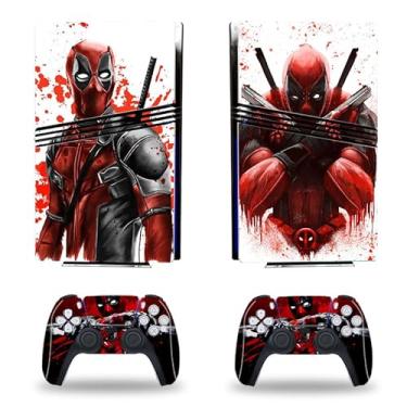Imagem de JOCHUI Decalques adesivos DP para console de videogame compatíveis com controles de console digital PS5 Pro