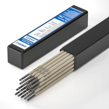 Imagem de ANDELI Vara de soldagem eletrodos de aço carbono acessórios de soldagem equipamento de soldagem a arco (hastes de soldagem, E6013 9 kg, 3/81.3 cm)