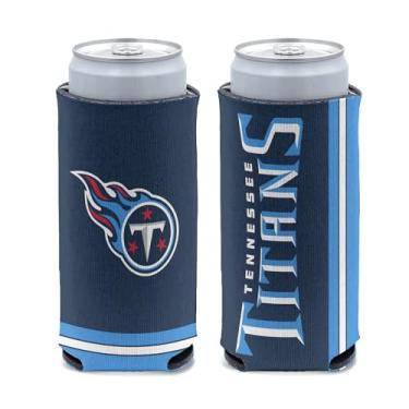Imagem de WinCraft NFL Tennessee Titans Slim Can Cooler, cores do time, tamanho único