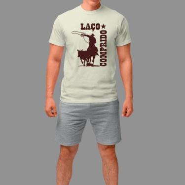 Imagem de Camisetas Country Casual Moda Country Manga Curta Gola Redonda - Rodli