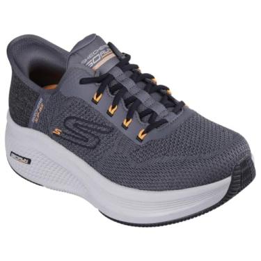 Imagem de Skechers Tênis masculino Hands Free Slip-ins: Go Run Elevate 2.0 Steady Motion, Carvão, 41