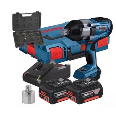 Imagem de Chave De Impacto 2 Bateria 4ah 3/4" Gds 18v-1050h Bosch + Acessórios