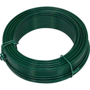 Imagem de Arame p/ Tela Revestido Pvc 1kg Verde Bwg14 2,11mm Tradestar