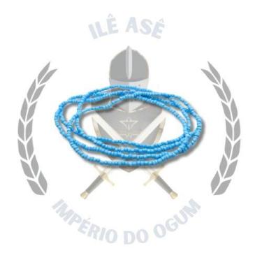 Imagem de Guia de missanga chinesa- azul claro - Não tem