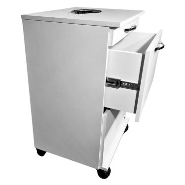 Imagem de 2 Gavetas e Rodízio - Gaveteiro Odontológico