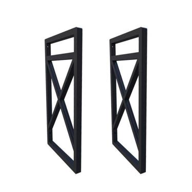 Imagem de Suporte Para Prateleira Estilo Industrial 02 Unidades