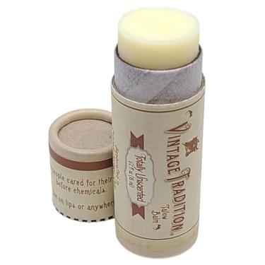 Imagem de Vintage Tradition Moisturizing Beef Tallow Lip Balm – Unscented Tube Lip Moisturizer for Sensitive Skin Hydrates & Soothes Dry Lips – Grass-Fed Tallow Balm for Skin Care, 0.5 Fl. Oz.