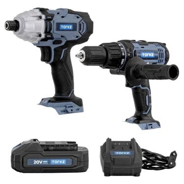 Imagem de Furadeira Parafusadeira TRB0011, Chave de Impacto TRB0001, Carregador e Carregador de Bateria