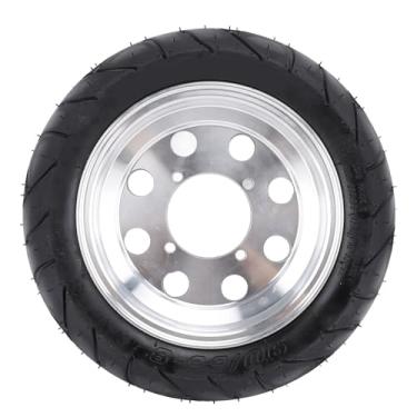 Imagem de 90/65-8 Pneus Sem Câmara de Aula de Roda Dianteira Pneu a Vácuo Com Cubo de Roda de Borracha de Borracha para Macaco Bicicleta Z50 Z50j