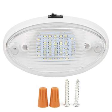 Imagem de GRCFUMO 12V 400LM LEITO DE TECTO LED, Lâmpa interior de alto brilho, iluminação interior de RV para trailer de barco de iate de carro