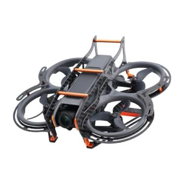 Imagem de SZZCNOX Moldura protetora de fibra de carbono para DJI Avata 2, proteção anticolisão compatível com acessórios de drone DJI Avata2