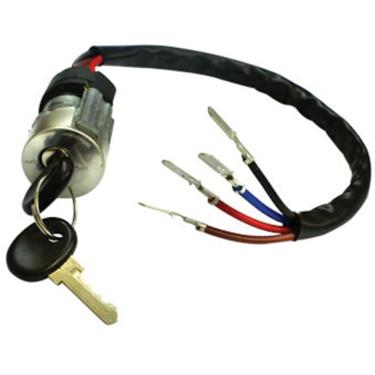 Imagem de Cilindro Miolo Contato Chave Ignição Com Chicote Fio Fiat 147 [F103]